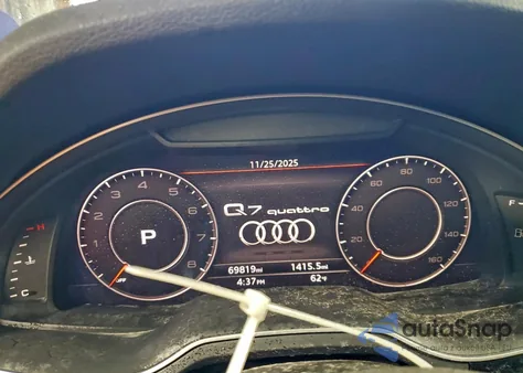 2018 Audi Q7 Prestige z USA, uszkodzony, nr VIN WA1VAAF75JD044268
